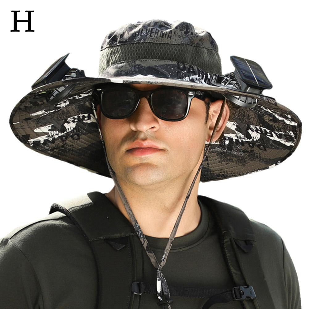 Solar Fan Outdoor Camping & Fishing Hat
