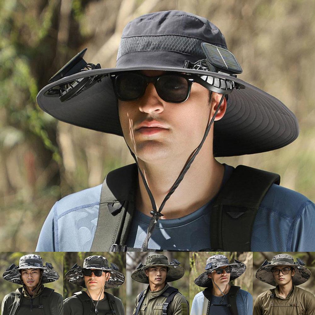 Solar Fan Outdoor Camping & Fishing Hat
