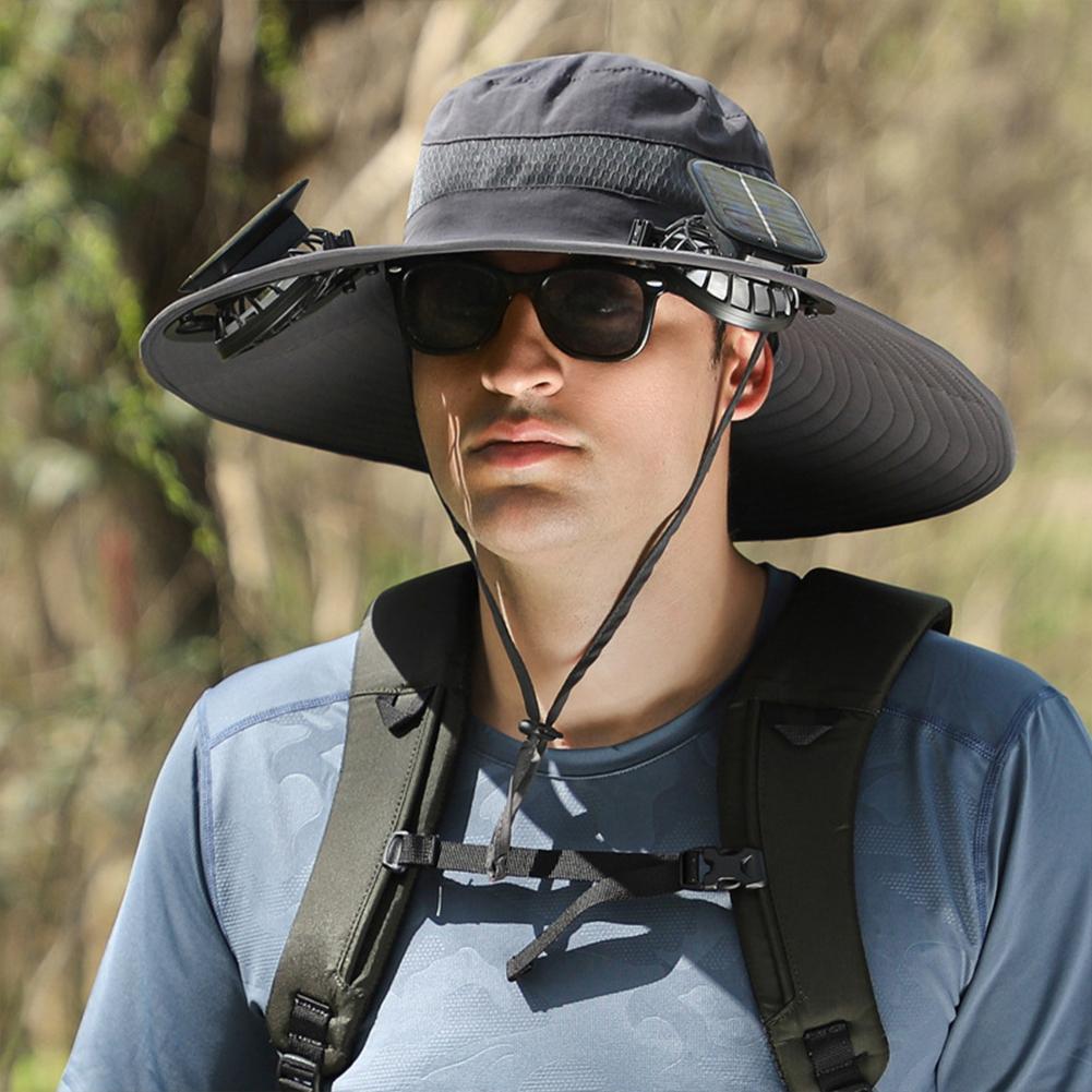 Solar Fan Outdoor Camping & Fishing Hat