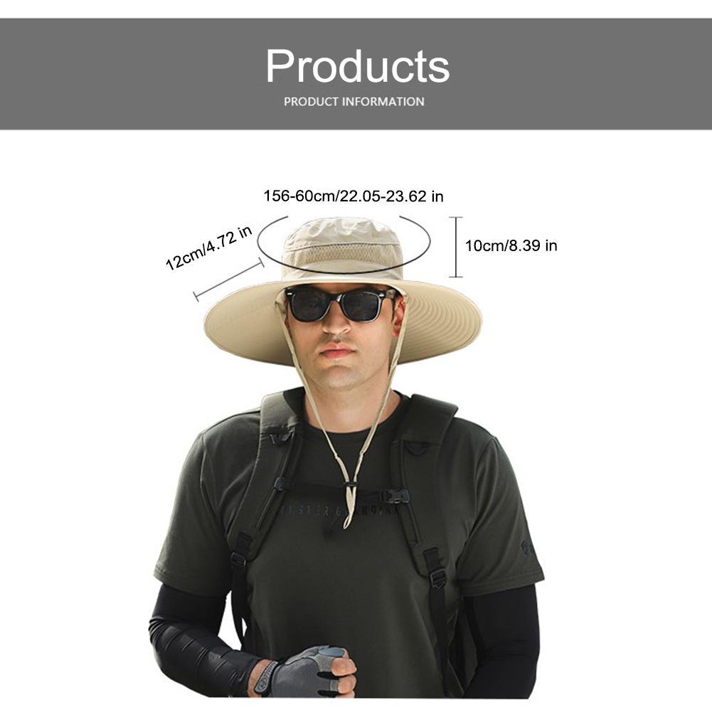 Solar Fan Outdoor Camping & Fishing Hat