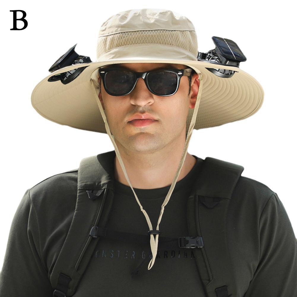 Solar Fan Outdoor Camping & Fishing Hat