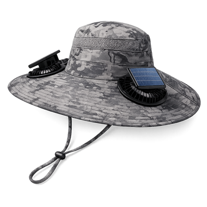 Solar Fan Outdoor Camping & Fishing Hat