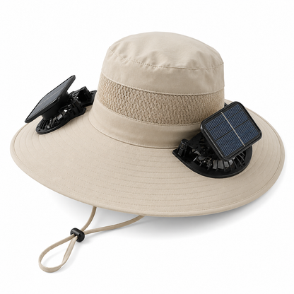 Solar Fan Outdoor Camping & Fishing Hat