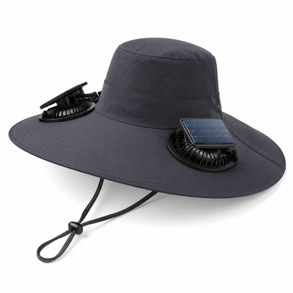 Solar Fan Outdoor Camping & Fishing Hat