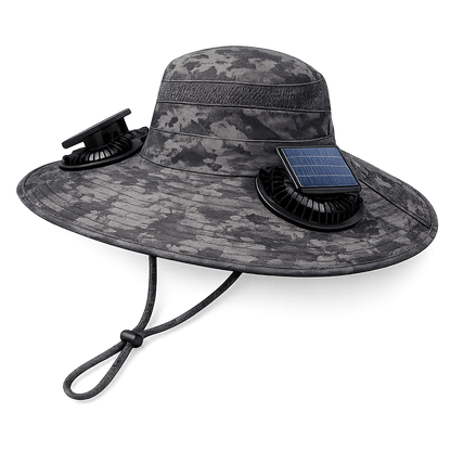Solar Fan Outdoor Camping & Fishing Hat
